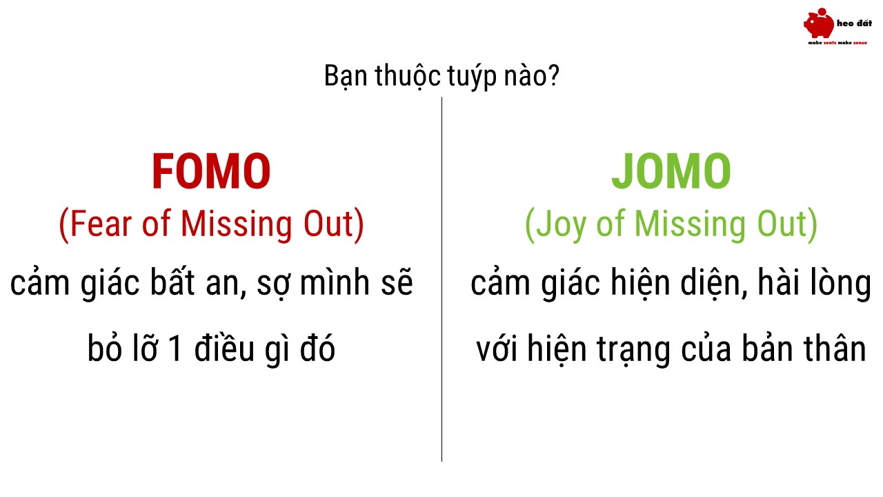 FOMO and JOMO