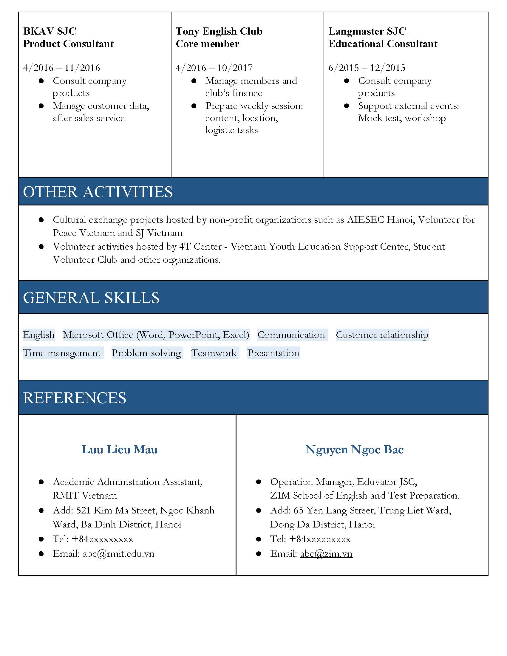 CV_Test day delivery officer_Dao Thi A_Page_2