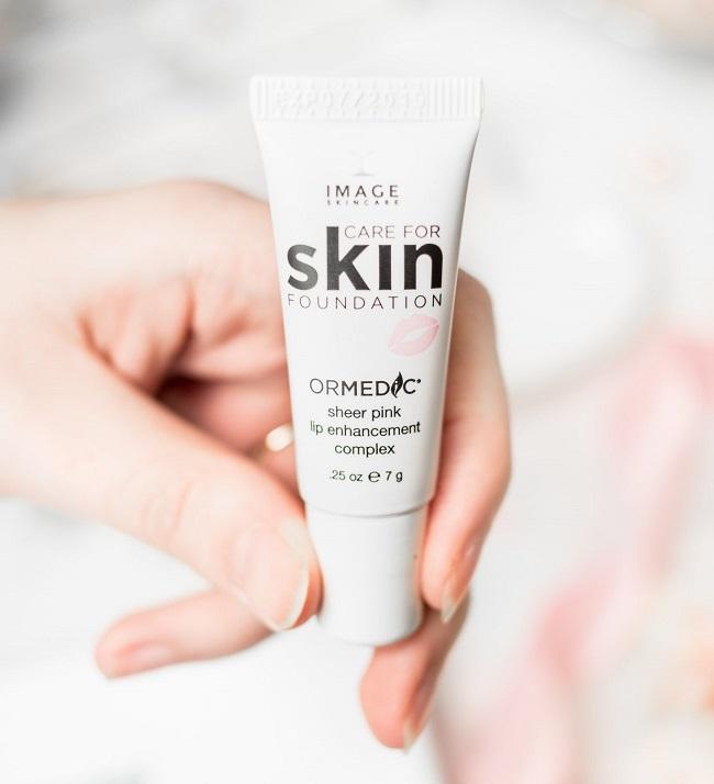 Son dưỡng môi hồng nhẹ chiết xuất từ thiên nhiên Image Skincare ORMEDIC Sheer Pink Lip Eenhance Complex CARE FOR SKIN 7g