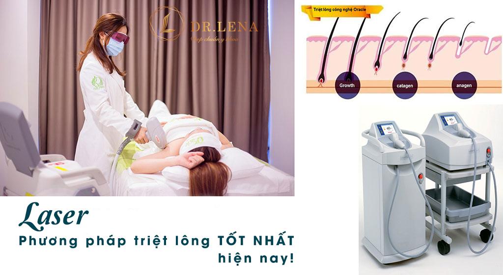 Triệt lông Laser - Phương pháp triệt lông tốt nhất hiện nay