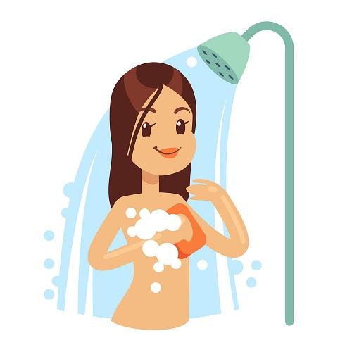 Giữ vệ sinh da sạch sẽ sau khi triệt lông 