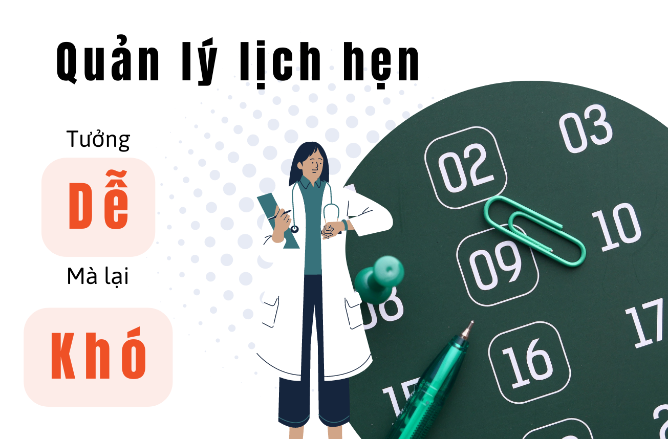 Quản lý lịch hẹn khi kinh doanh Thẩm mỹ viện, tưởng DỄ mà lại KHÓ