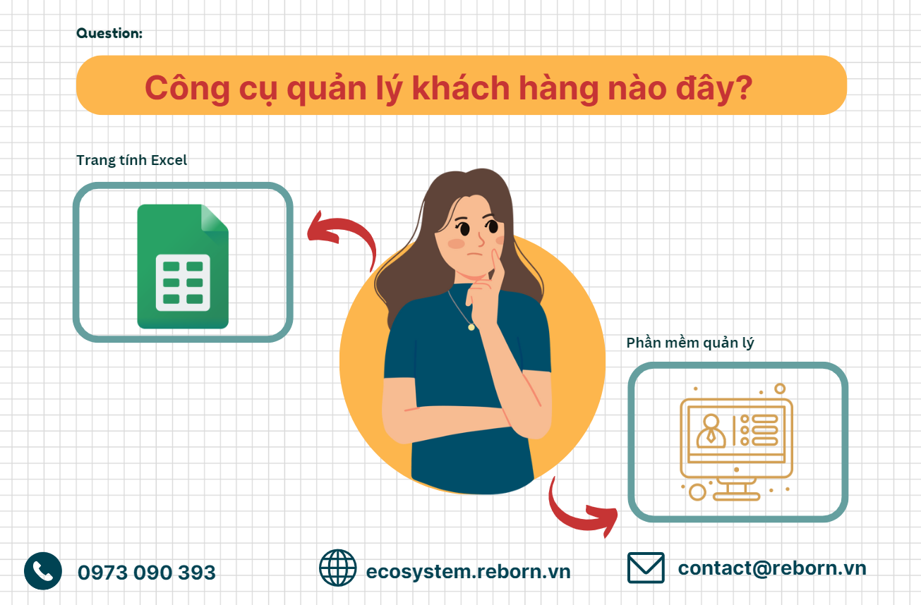  Quản lý khách hàng bằng Excel hay CRM, bạn chọn gì?