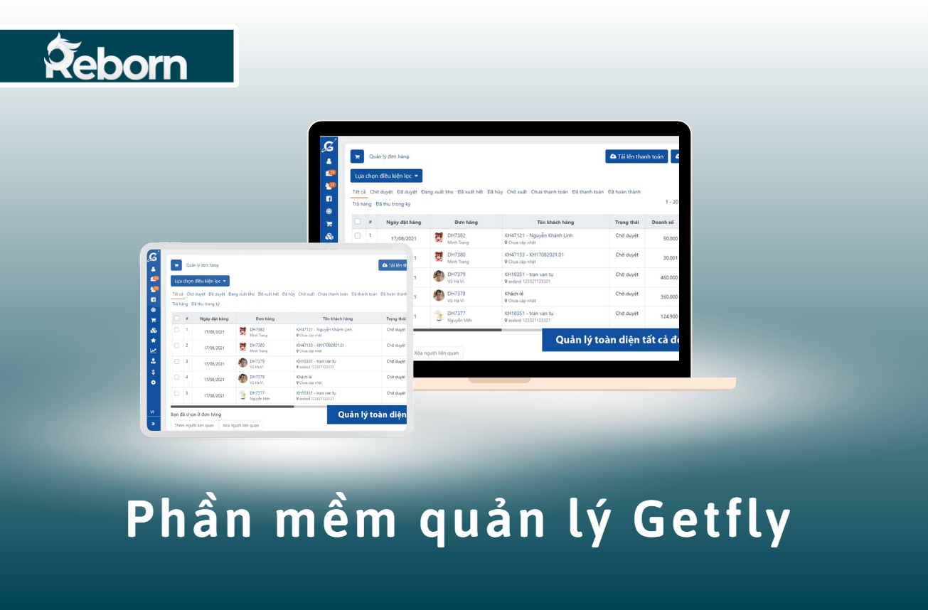 Phần mềm CRM - Getfly