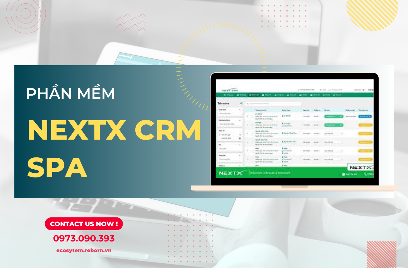 Phần mềm quản lý Spa NextX CRM Spa