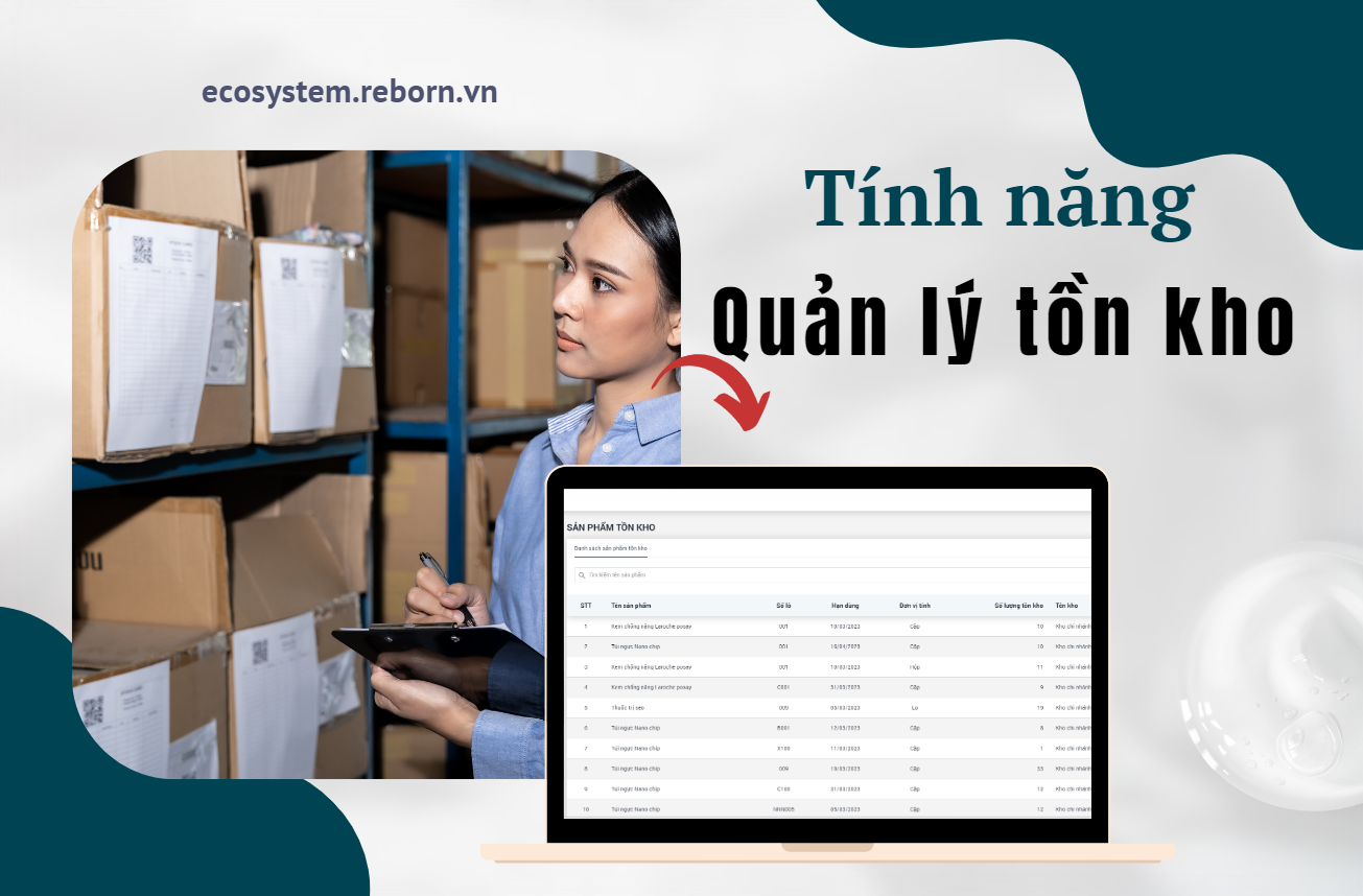 Tính năng quản lý tồn kho